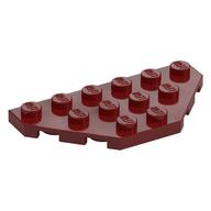 Wedge Plate 3 × 6 Cut Corners Dunkelrot