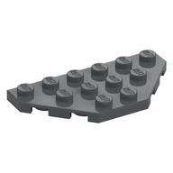 Wedge Plate 3 × 6 Cut Corners Dark Bluish Gray