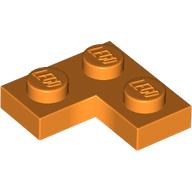 Plate 2 × 2 Corner Orange
