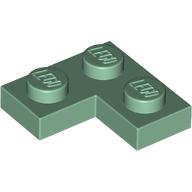 Plate 2 × 2 Corner Sand Green