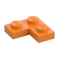 Plate 2 × 2 Corner Medium Orange