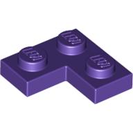 Plate 2 × 2 Corner Dark Purple