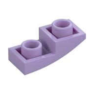Brick Curved Inverted 2 × 1 Lavender