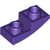 Bogenstein umgekehrt 2 × 1 Dunkellila