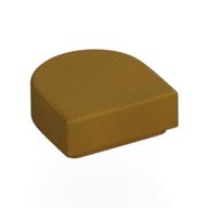 Tile Round 1 × 1 Half Circle Perlgold