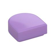 Tile Round 1 × 1 Half Circle Mittellavendel