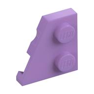 Wedge Plate 2 × 2 Left Medium Lavender