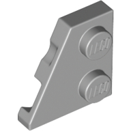 Wedge Plate 2 × 2 Left Light Bluish Gray