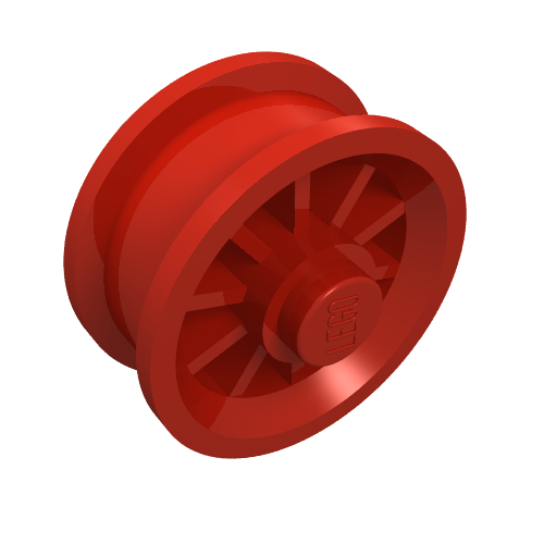 Wheel Spoked with Stud Rot