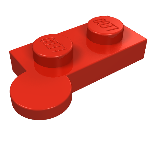 Hinge Plate 1 × 4 Swivel Top [Solid Pin] Rot