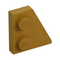 Wedge Plate 2 × 2 Right Pearl Gold