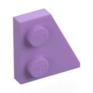 Wedge Plate 2 × 2 Right Medium Lavender