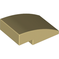 Bogenstein 3 × 2 Nr. Noppen Beige