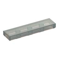 Tile 1 × 4 with Groove Opal Trans-Brown