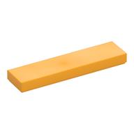 Tile 1 × 4 with Groove Bright Light Orange