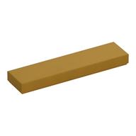 Fliese 1 × 4 mit Rille Perlgold