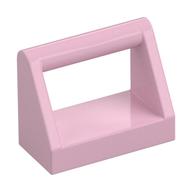 Tile Special 1 × 2 with Handle Pink