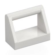 Tile Special 1 × 2 with Handle White