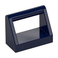 Tile Special 1 × 2 with Handle Dark Blue