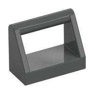Tile Special 1 × 2 with Handle Dark Gray