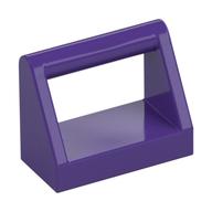 Tile Special 1 × 2 with Handle Dark Purple