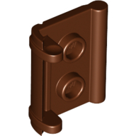 Book Binding with Two Studs Reddish Brown