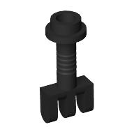 Hinge Bar with 3 Fingers and End Stud (Control Lever) Schwarz