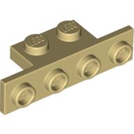 Bracket 1 × 2 - 1 × 4 [Square Corners] Tan