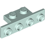 Bracket 1 × 2 - 1 × 4 [Square Corners] Light Aqua