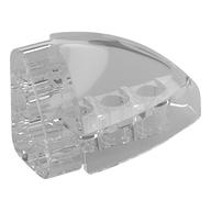 Technic Panel Round Corner 5 × 3 × 2 Left Trans-Clear