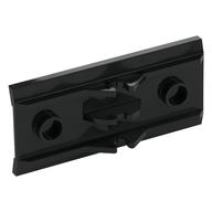 Scharnier Paneel 6 × 3 Schwarz