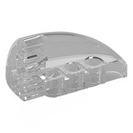 Technic Panel Round Corner 5 × 3 × 2 Right Trans-Clear