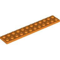 Plate 2 × 12 Orange
