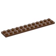 Plate 2 × 12 Reddish Brown