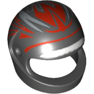 Helmet, Standard with Ferrari Raikkonen Print Black