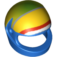 Helmet, Standard with Ferrari Massa Print in 
