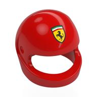 Helmet, Standard with Ferrari Logo print Rot