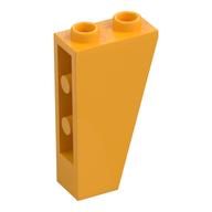 Brick Sloped Inverted 75° 2 × 1 × 3 Bright Light Orange