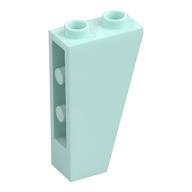 Brick Sloped Inverted 75° 2 × 1 × 3 Light Aqua