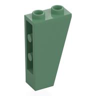 Brick Sloped Inverted 75° 2 × 1 × 3 Sand Green