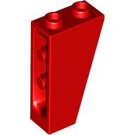 Brick Sloped Inverted 75° 2 × 1 × 3 Red