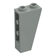 Brick Sloped Inverted 75° 2 × 1 × 3 Light Gray