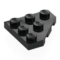 Wedge Plate 3 × 3 Cut Corner
