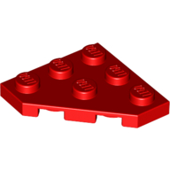Wedge Plate 3 × 3 Cut Corner Rot