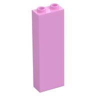 Brick 1 × 2 × 5 with Hollow Studs Bright Pink