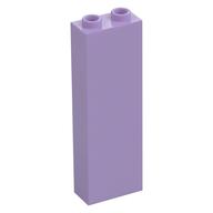 Brick 1 × 2 × 5 with Hollow Studs Lavender