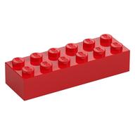 Stein 2 × 6 Rot