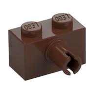 Stein speziell 1 × 2 mit Pin Braun
