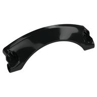 Technic Panel Car Mudguard Arched 9 × 2 × 3, Arched Top #42 in Black