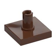 Fliese speziell 2 × 2 mit oben Pin Braun